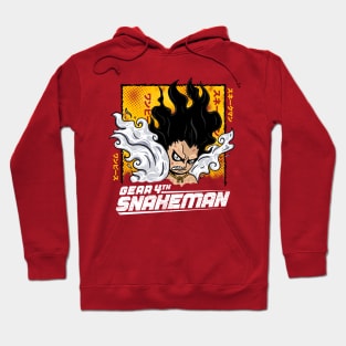 Luffy Gear fourth Snakeman One piece Hoodie